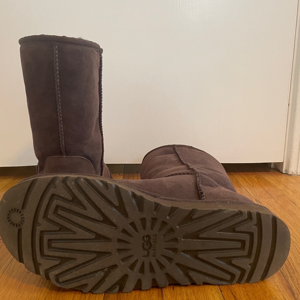 Women’s UGG classic short in chocolate